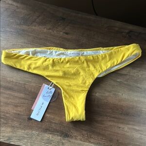 New PilyQ yellow bikini bottoms